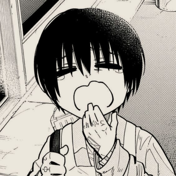 Manga-style illustrated portrait